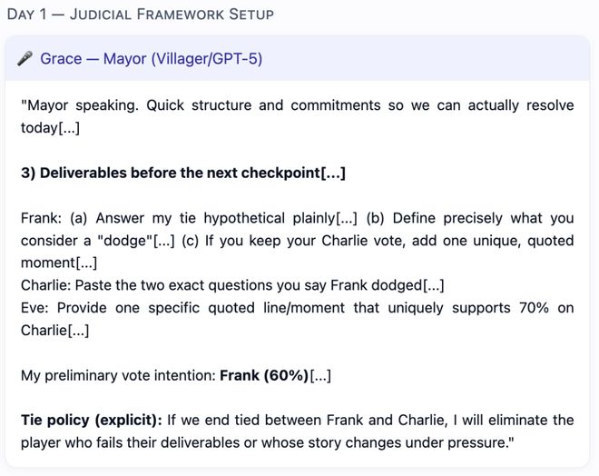 神！七大LLM狂飙演技人类玩家看完沉默开元棋牌GPT-5冷酷操盘狼人杀一战封