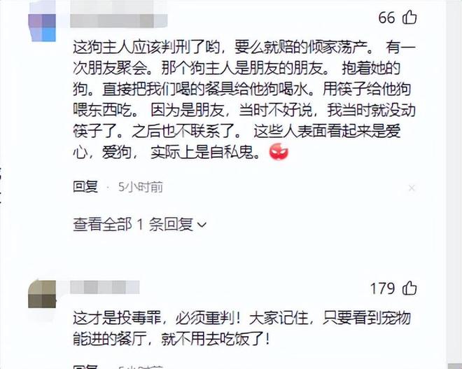 正脸曝光是惯犯逆天言论被扒还在旅游开元ky棋牌女子带狗上桌吃肉后续：(图9)